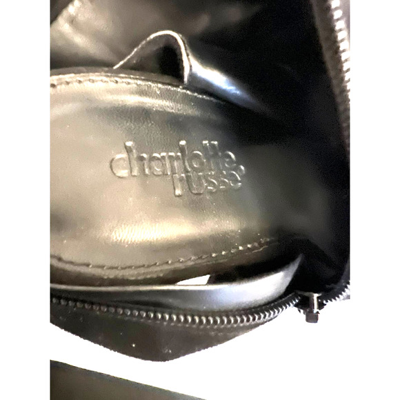 CHARLOTTE RUSSE Peep Toe Sling Back Heeled Boots (Size 7) - Picture 9 of 10